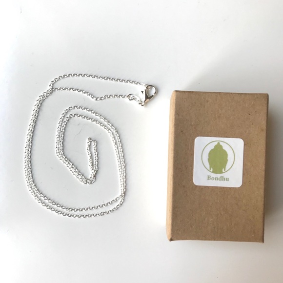 Bondhu Jewelry - Sterling Silver 925 Chain Necklace 22in